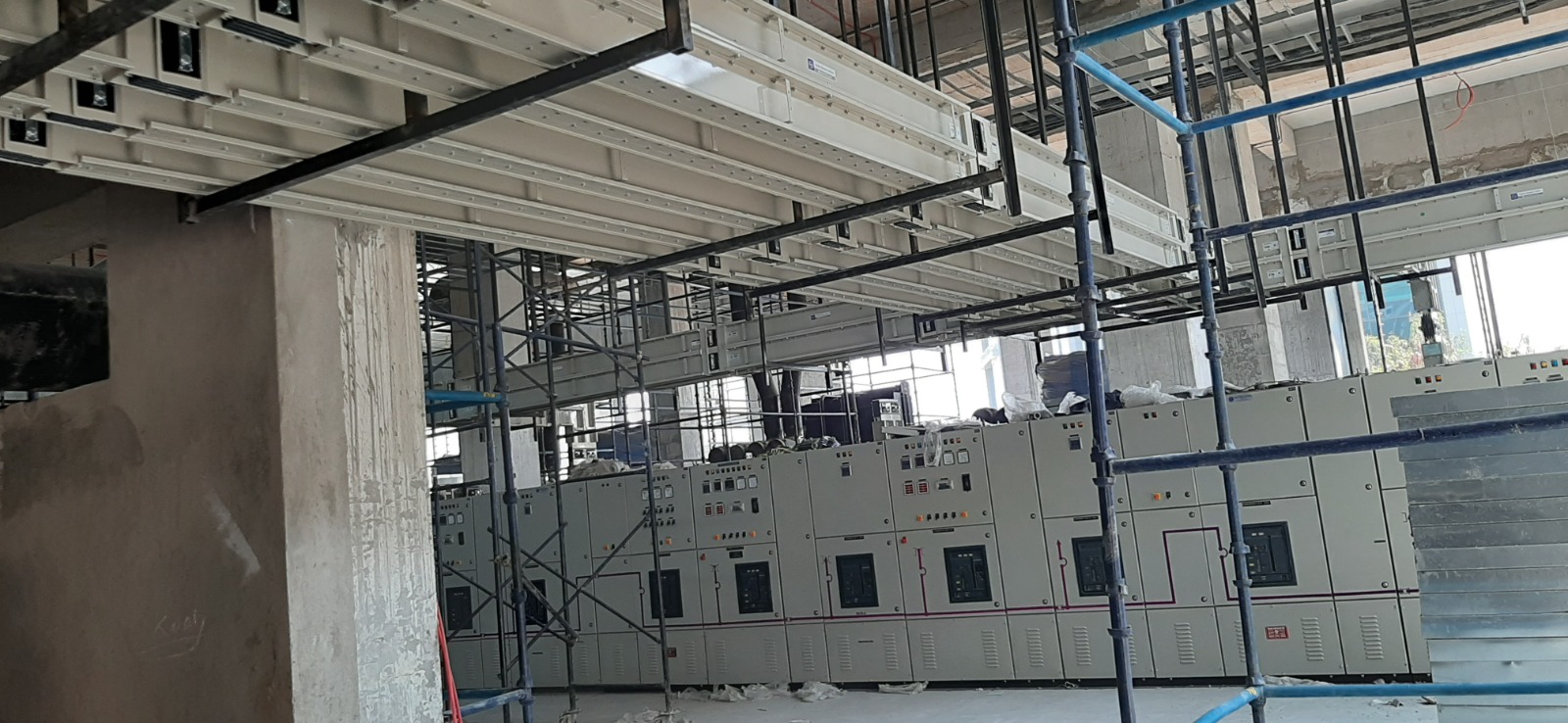 LT Bus Duct Erection